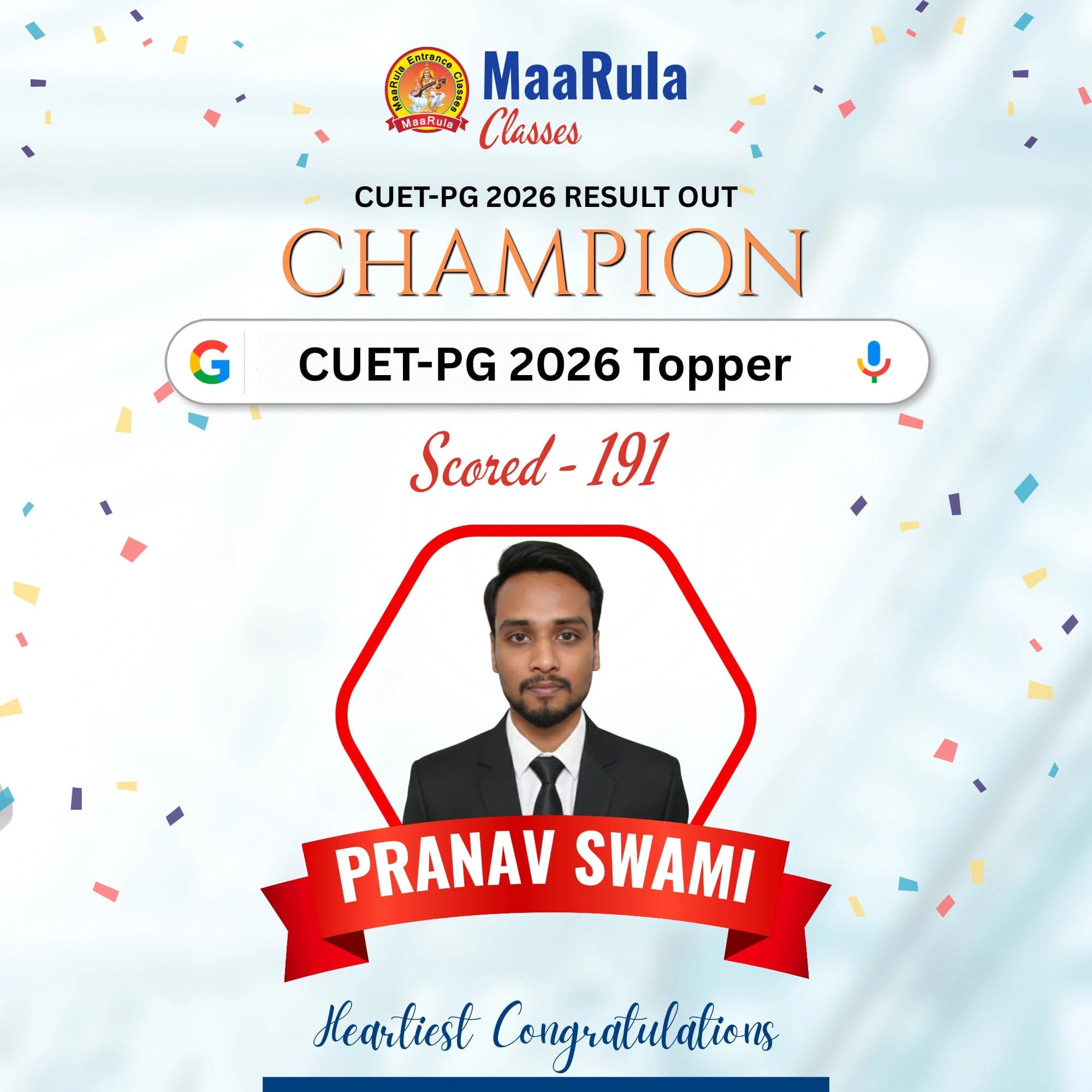 Cuet Pg Topper 23